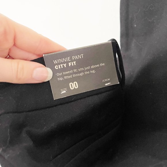 ✨ NWT Black Winnie Pant | J. Crew - Picture 3 of 3
